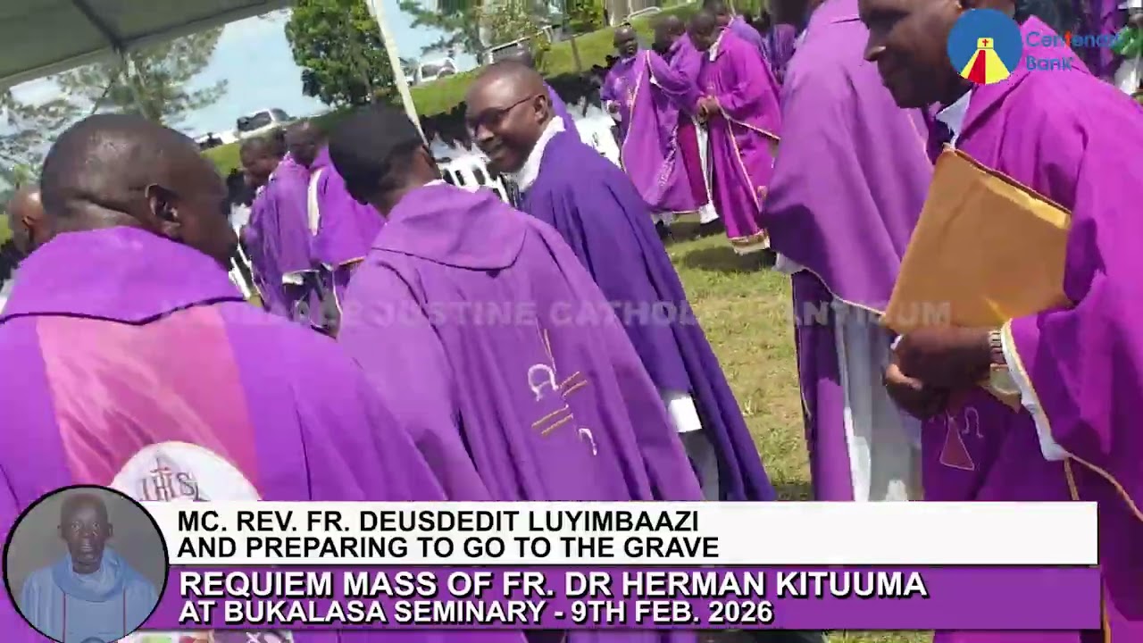 THE BEST MC & COMMENTATOR AT CATHOLIC FUNCTIONS IS REV.  FR.  DEUSDEDIT LUYIMBAAZI MASAKA DIOCESE