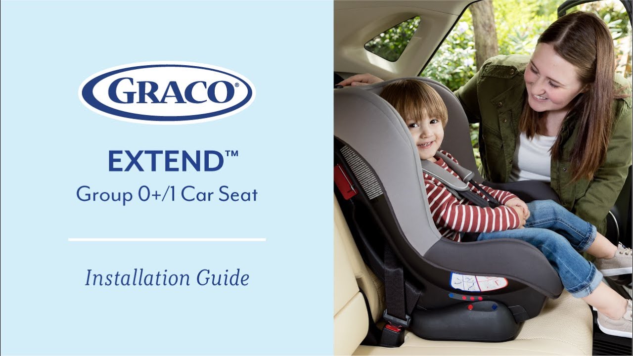 Graco Extend&trade; Group 0+/1 Car Seat Installation Video
