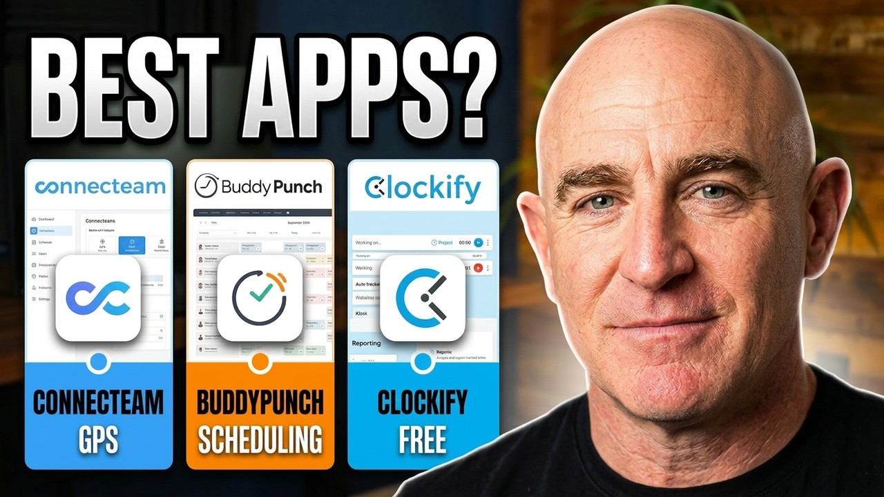 Best Time Tracking Apps for 2026 | Connecteam vs BuddyPunch vs Clockify