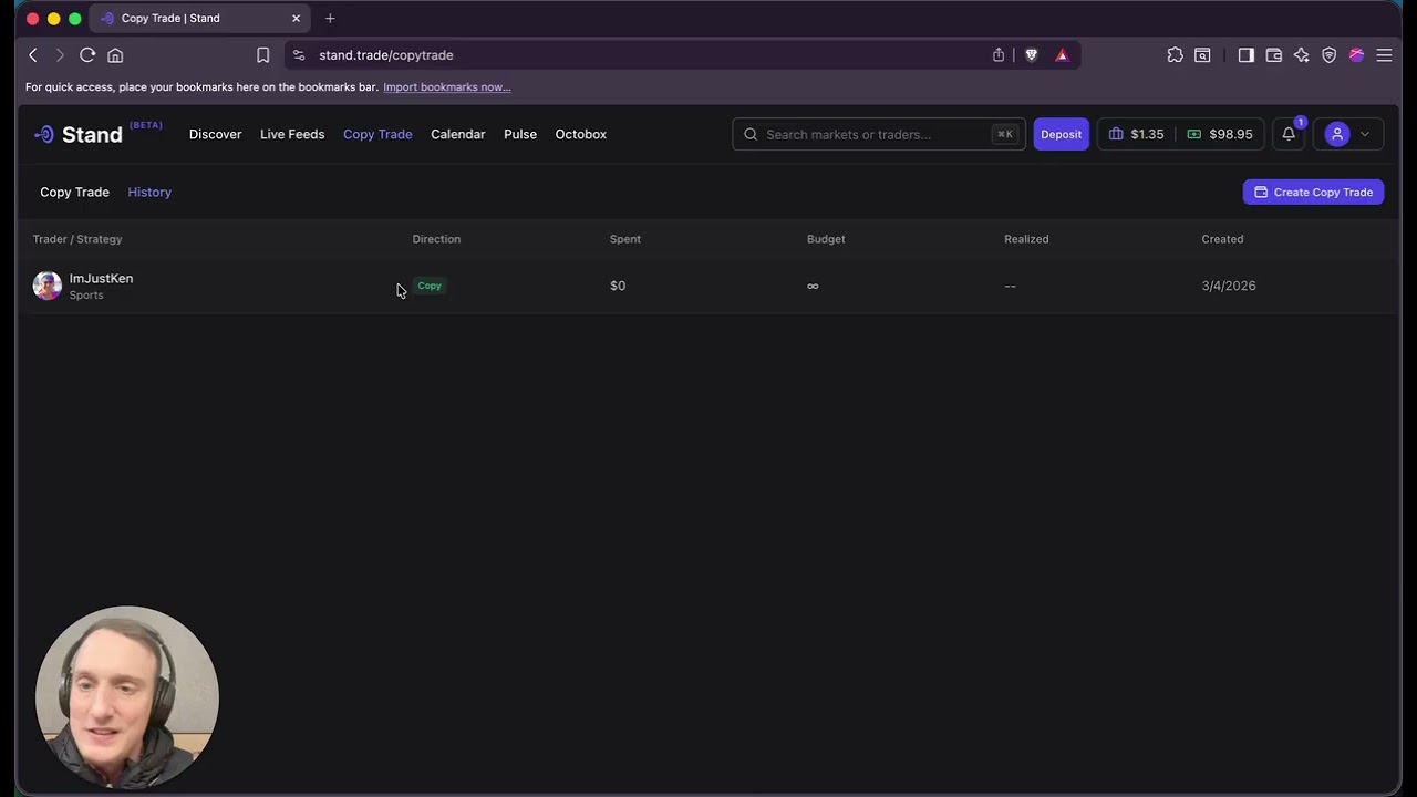 How to Use Stand's Copy Trading Dashboard for Prediction Markets