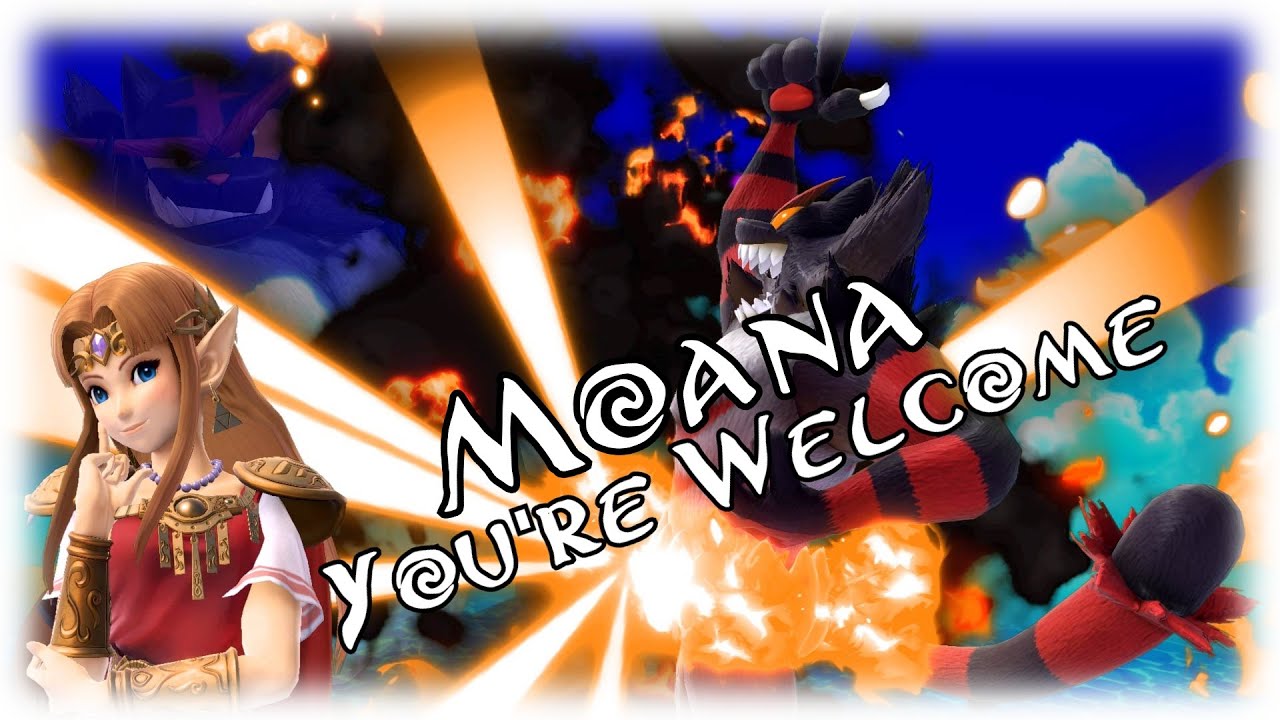 Moana - You're Welcome!!! [Super Smash Bros. Machinima]