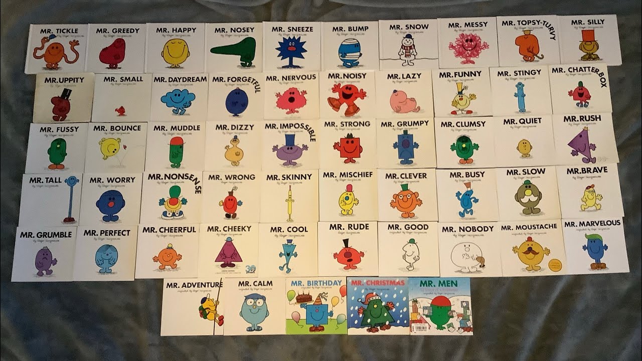 My Mr. Men Books Collection (2023 Edition) Part 1