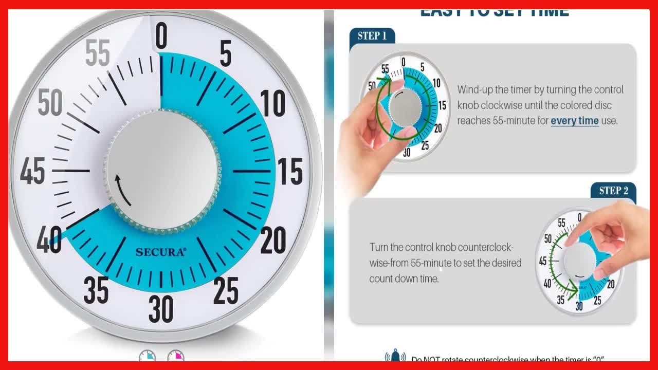 Mechanical Countdown Timer: Reliable Time Management Without Batteries