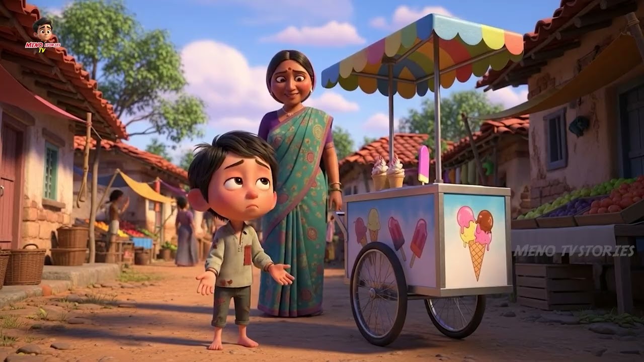 Radha ki Ice Cream ka Thela Moral Story | New Urdu Kahani Animated Cartoon Video | Magical Fairy