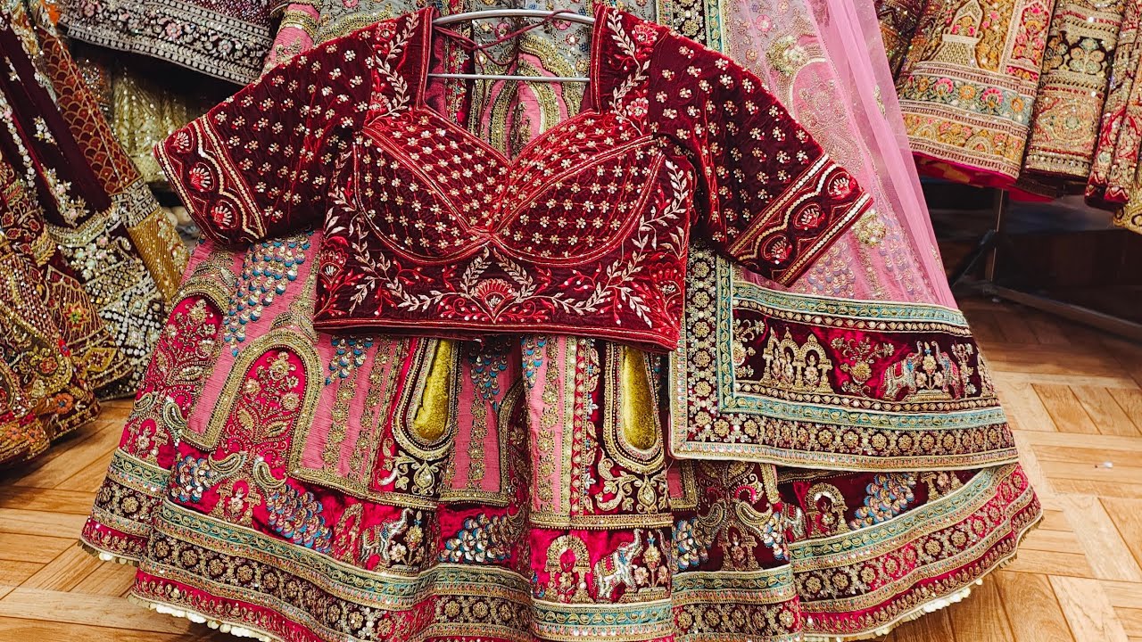 Latest Lehenge Collection in Budget Range | New Premium lehenga choli | Chandni Chowk