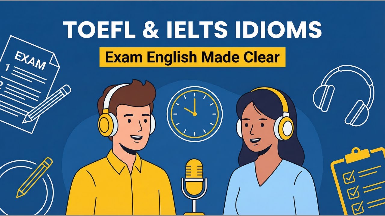 TOEFL & IELTS Idioms You Must Know | Advanced Exam English Podcast
