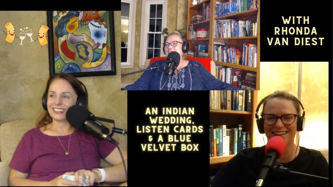 An Indian Wedding, Listen Cards & A Blue Velvet Box