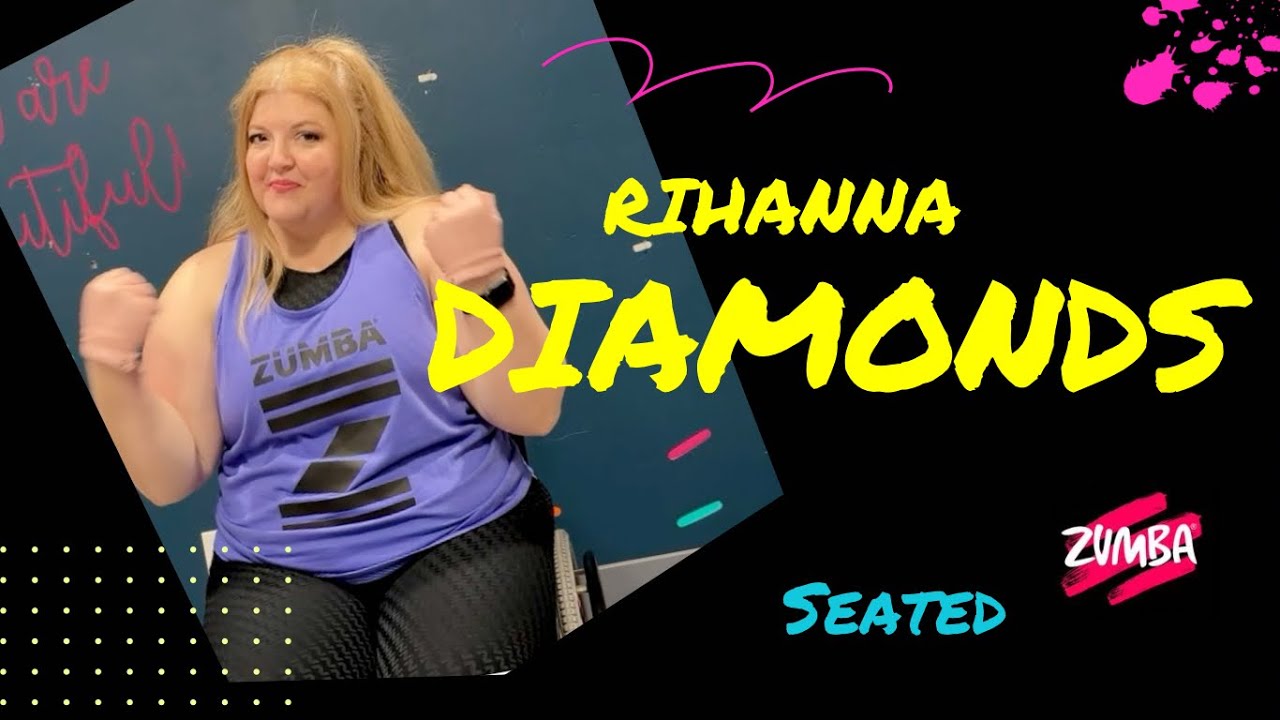 Diamonds by Rihanna || Zumba® adaptive Wheelchair dance Workout