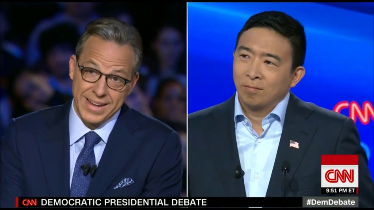 Andrew Yang wants to improve everyone's well-being - CNN Democratic Presidential Debates 7-31-2019