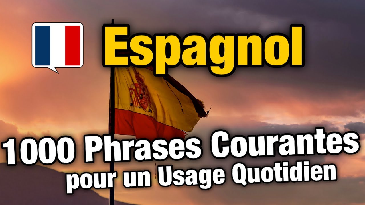 Espagnol – Apprenez 1000 Phrases Courantes pour un Usage Quotidien