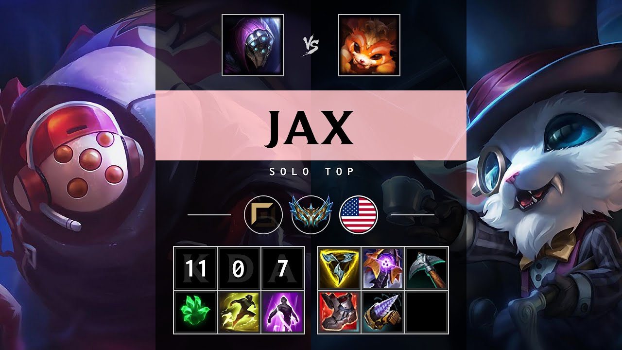 Jax Top vs Gnar - NA Challenger Patch 25.12