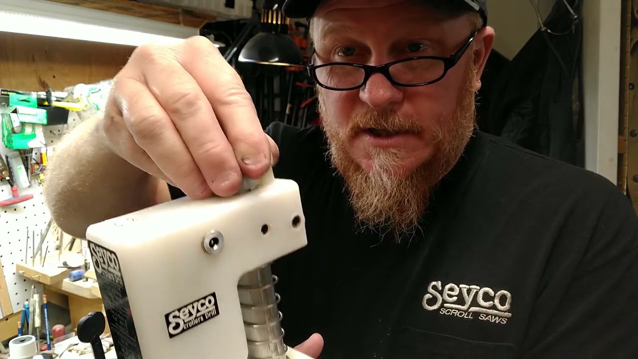 Seyco scrollers drill set up and maintenance.