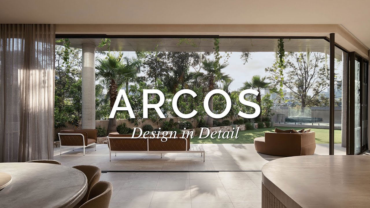 Contemporary House Design w Spanish Influence. Arcos by Joe Adsett Architects & Graya. House Tour