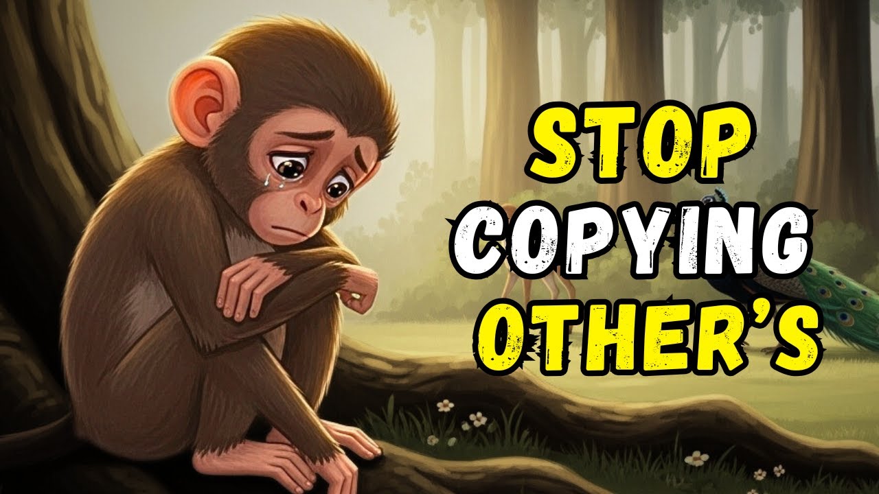 A Monkey Who Copied Everyone | Be Original | Motivational Story