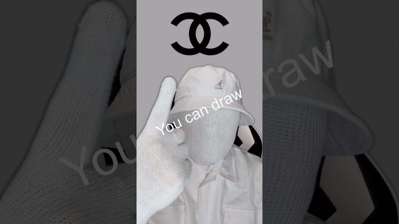 How to draw the Chanel logo