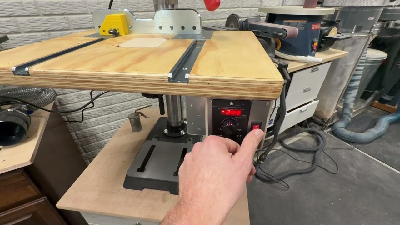 Drill Press Table Motor