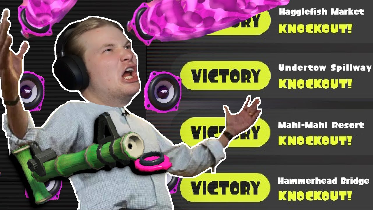 Используй BAMBOOZLER, чтобы победить в Splatoon 3 (побеждает Нико)