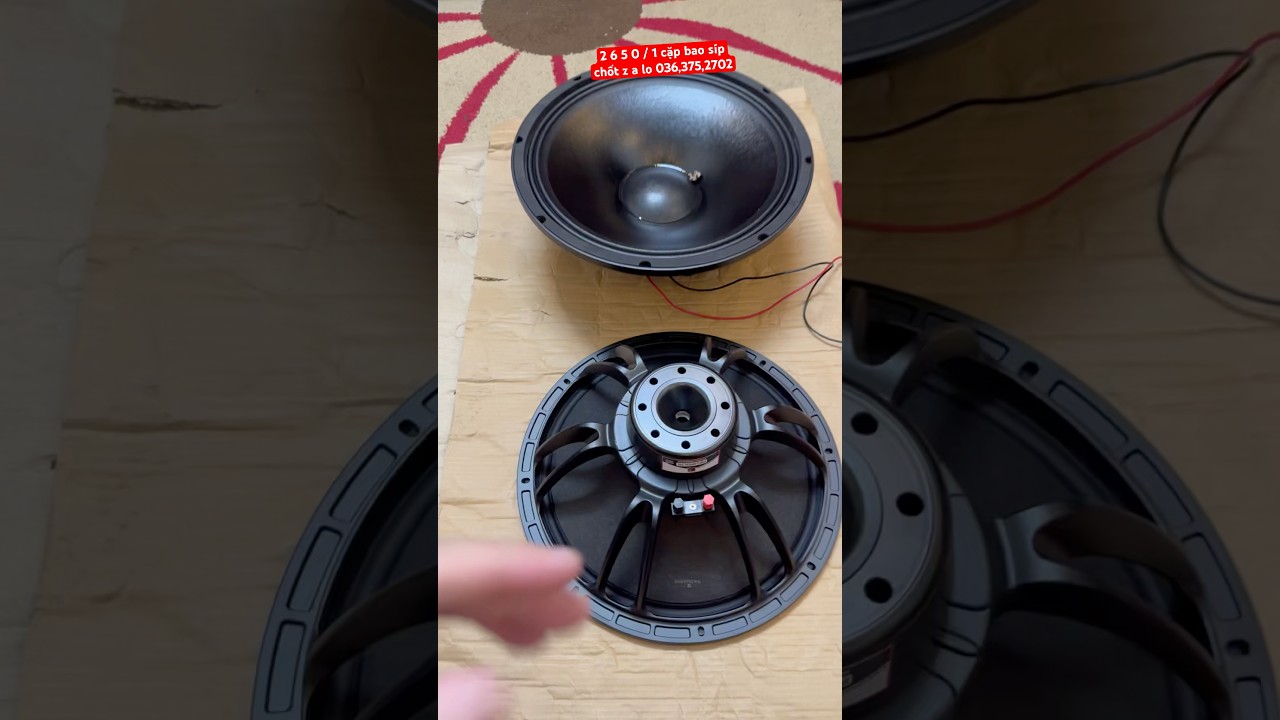 loa bass 40 neo pif, model : pif15ndl76, neo khối coil 76