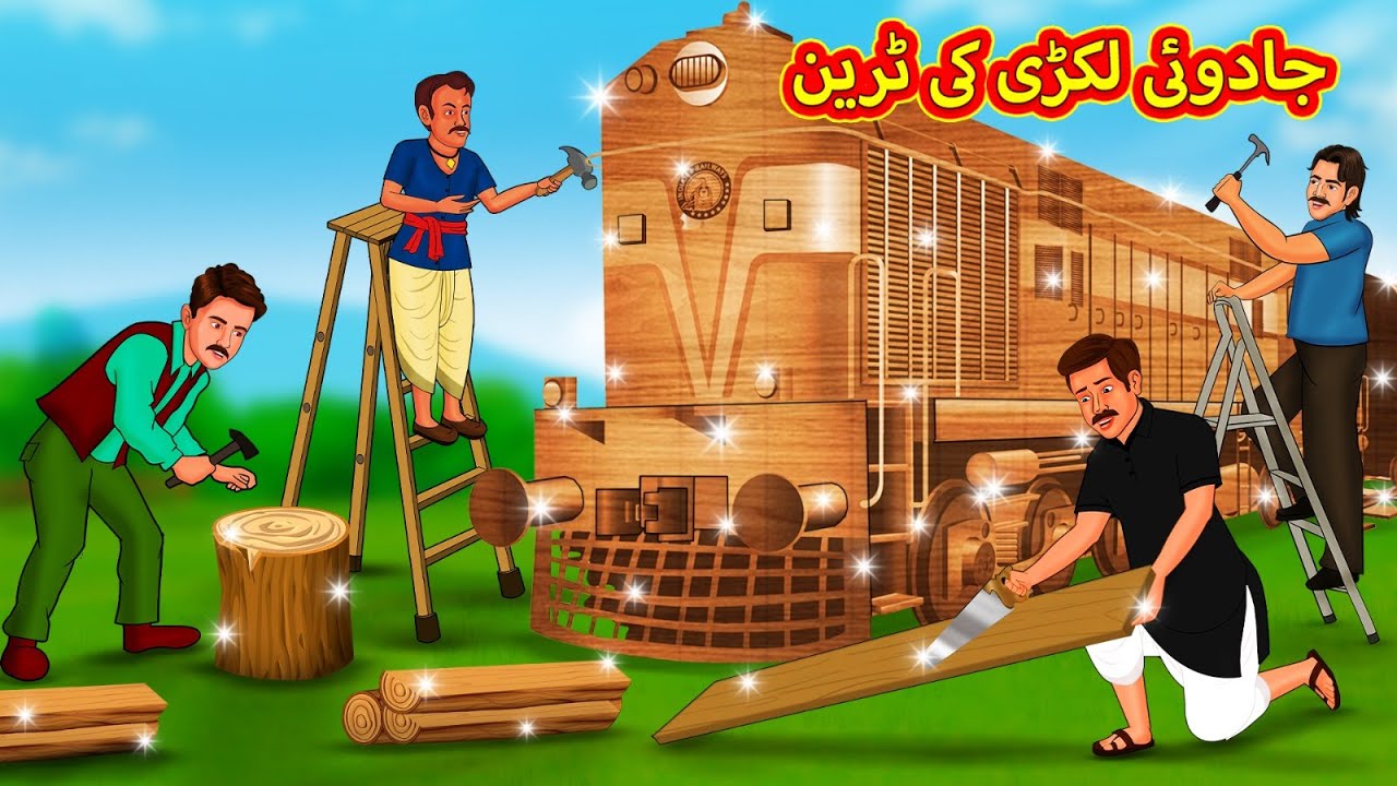 جادوئی لکڑی کی ٹرین | Urdu Stories | اردو میں کہانی | Urdu Kahaniya | Stories in Urdu