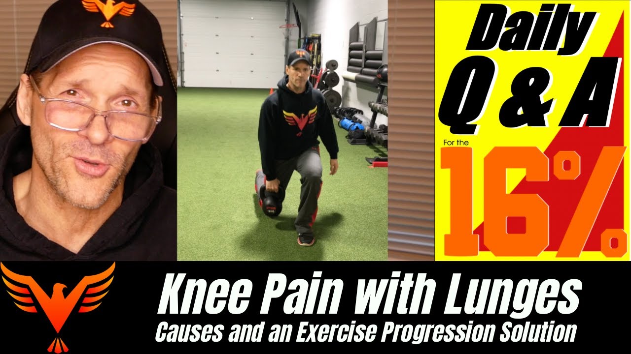 Knee Pain with Lunges and Split Squats - BillHartmanPT.com Q&A for The 16%