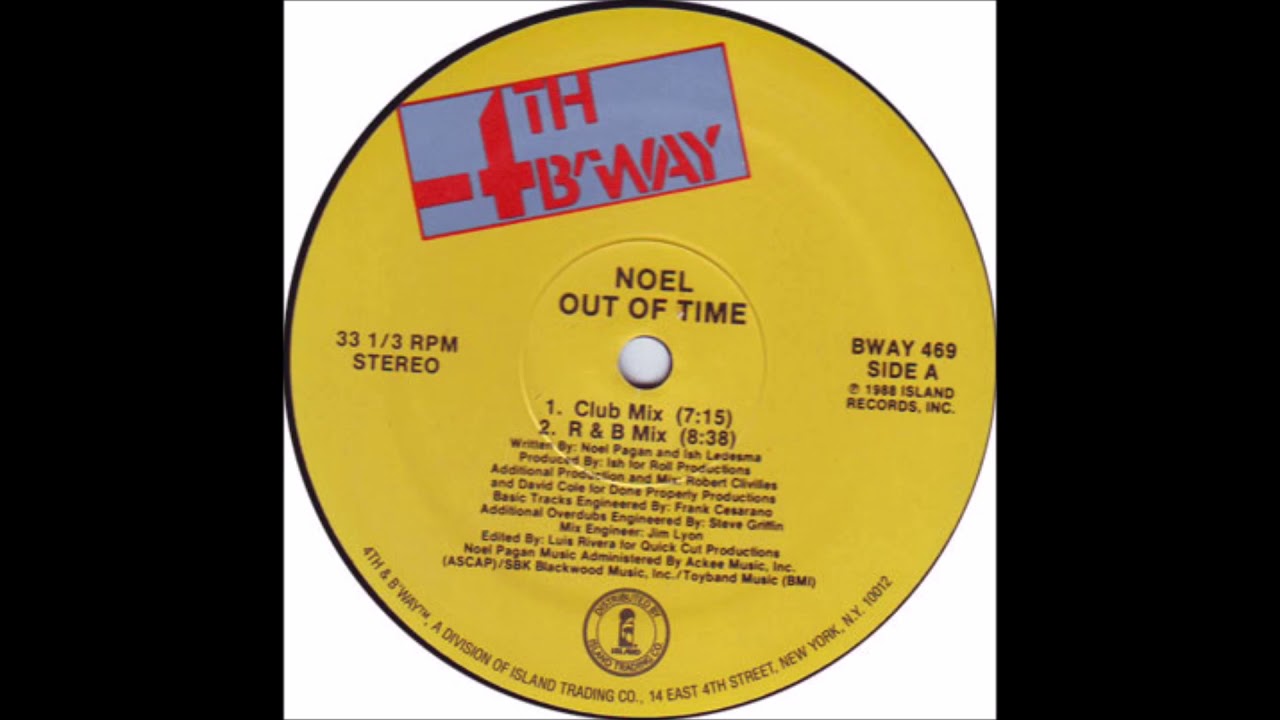 Noel - Out of time  [R & B mix]