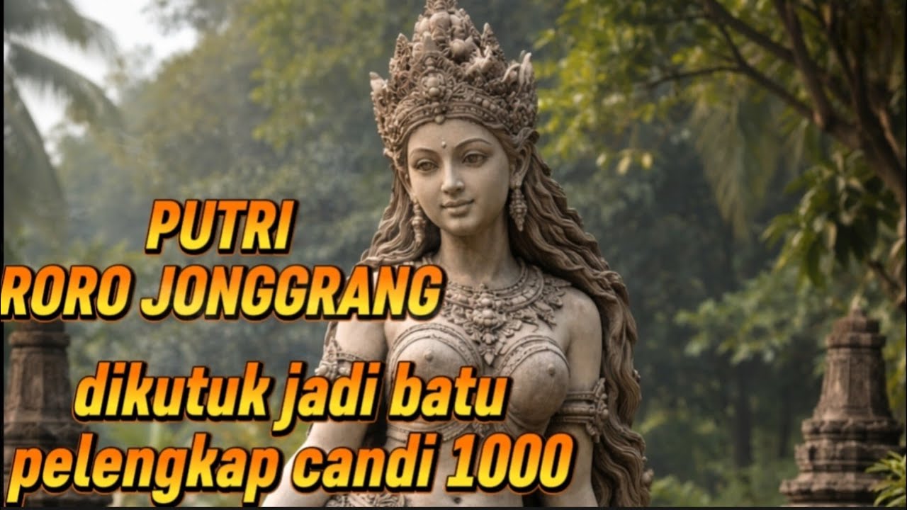 Roro Jonggrang dikutuk jadi patung pelengkap candi 1000