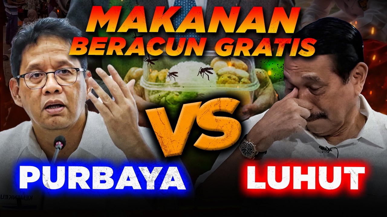 PURBAYA VS LUHUT! MBG BAWA 756 TRILIUN Untuk Ekonomi RI? Tapi ANGGARAN MBG 70T KOK DIBALIKIN?