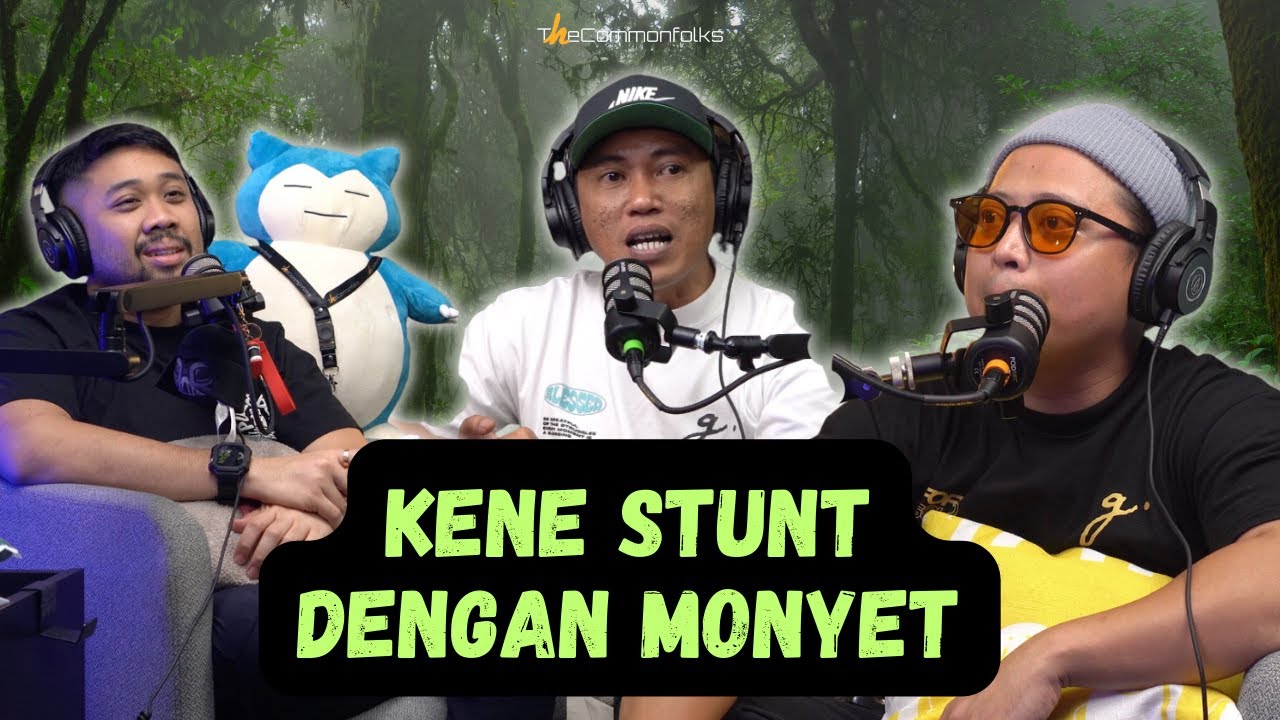 KENE STUNT DENGAN MONYET!