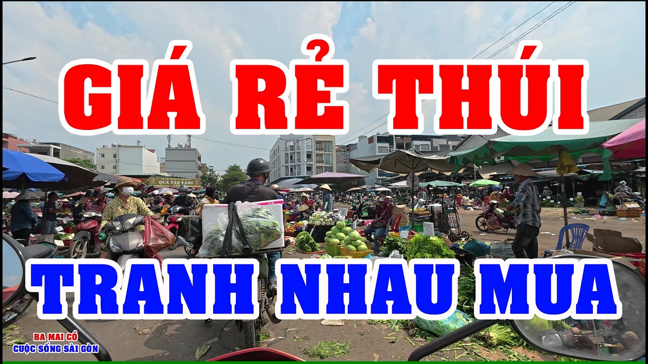 TẾT BÁN RẺ THÚI CẢNH TƯỢNG DÂN TRANH NHAU MUA ĐÔNG NGHẸT - TÌNH HÌNH Ở SÀI GÒN NGÀY NAY