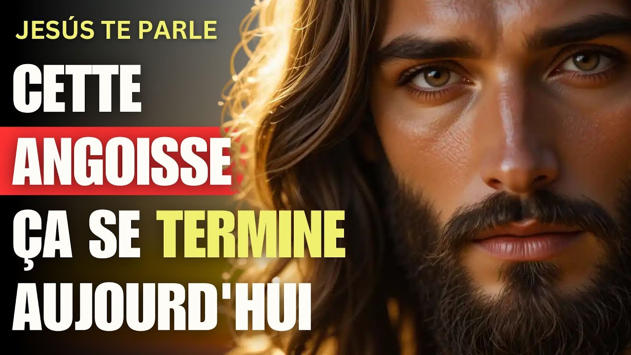 Dieu vous dit aujourd'hui : Cette anxiété vous étouffe-t-elle ? Je peux libérer votre âme.
