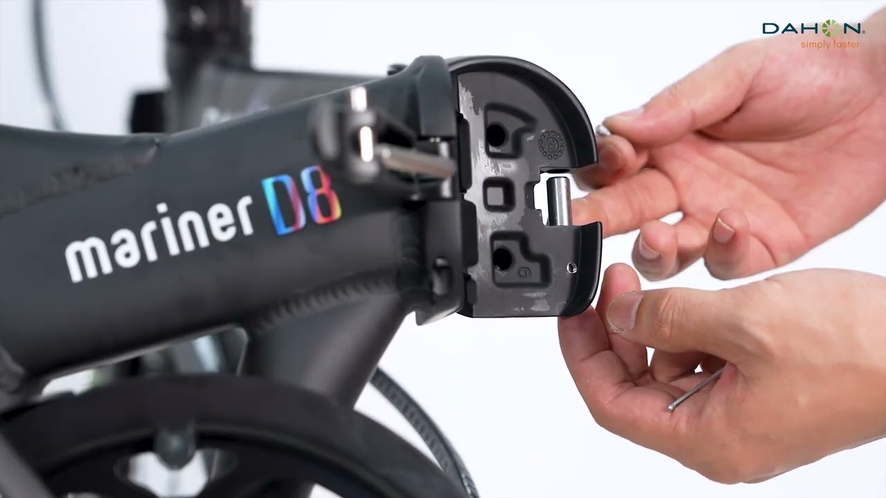 How to replace the frame latch set of your DAHON bicycle