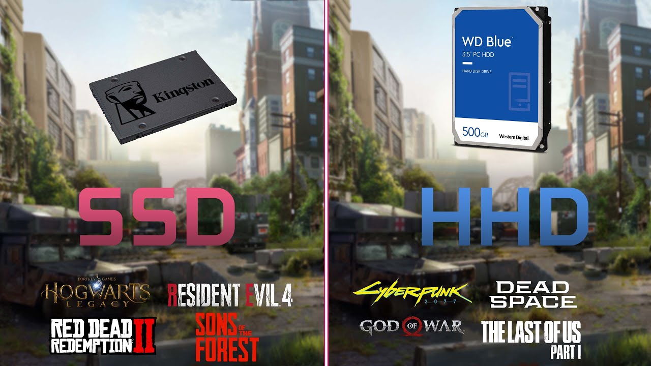 SSD vs HDD Test in 8 Games (Loading\FPS)