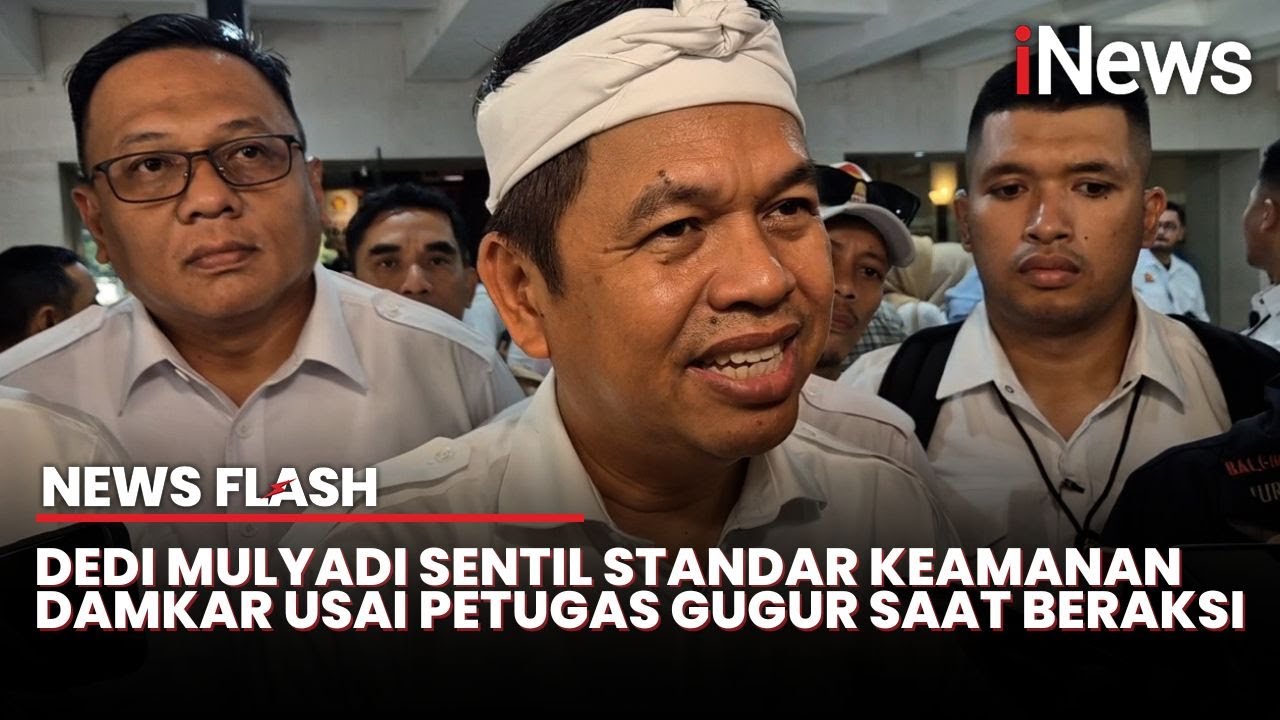 Dedi Mulyadi Soroti Kematian Petugas Damkar Depok dan Tekankan Tanggung Jawab Pemkot
