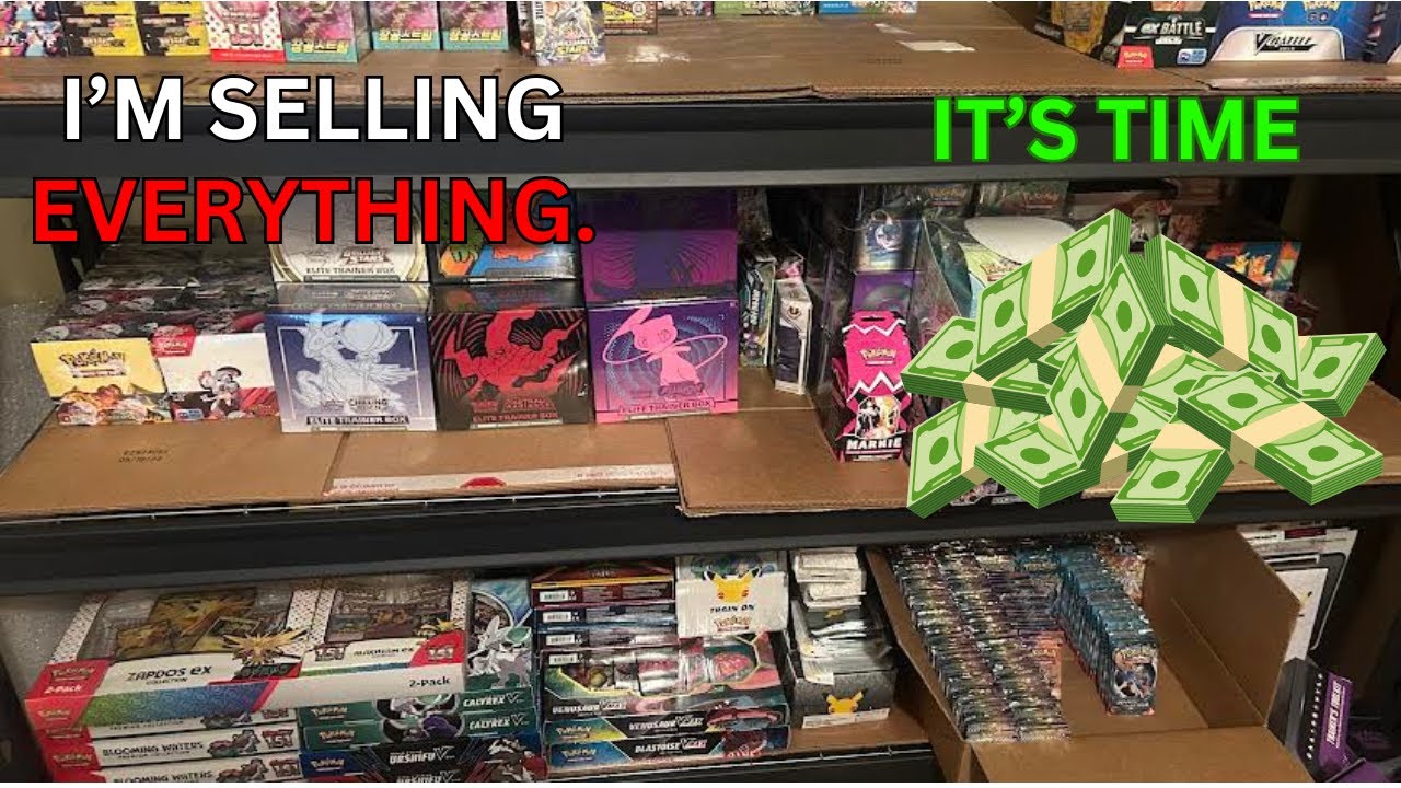 I'm Selling ALL My Pokemon Card Investments...