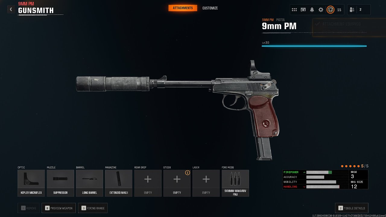 COD-Black Ops 6 Zombie Mod Makarov PM 20241229