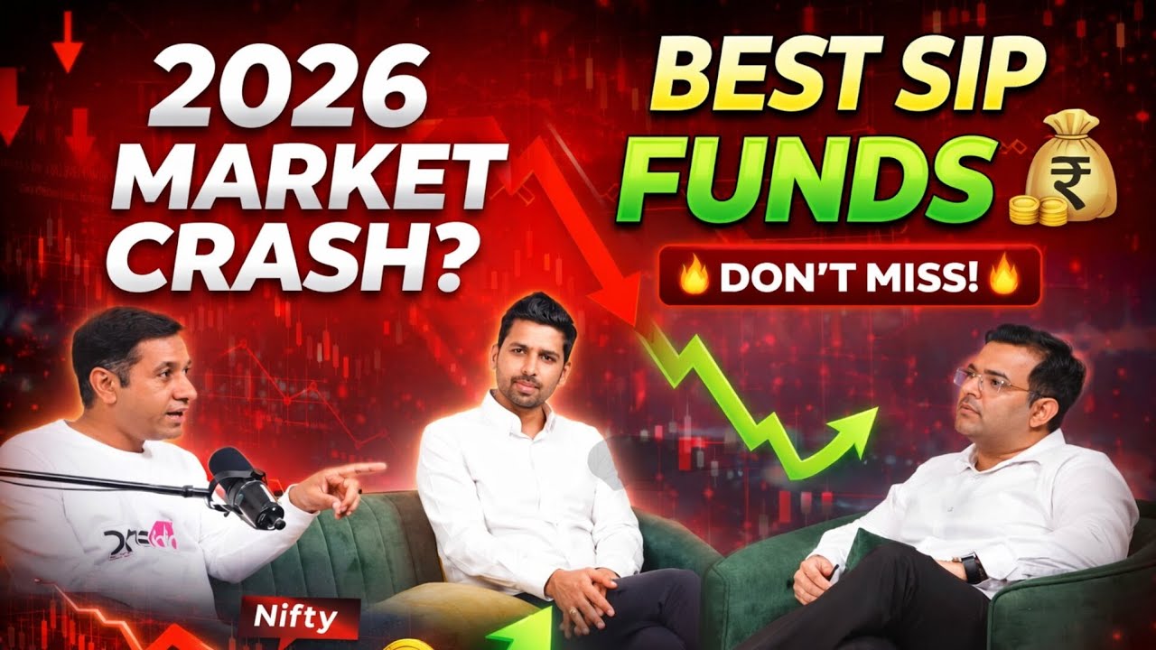 Best SIP Mutual Funds for 2026 Market Crash | Sanjay Kathuria & Gajendra Kothari 🔥