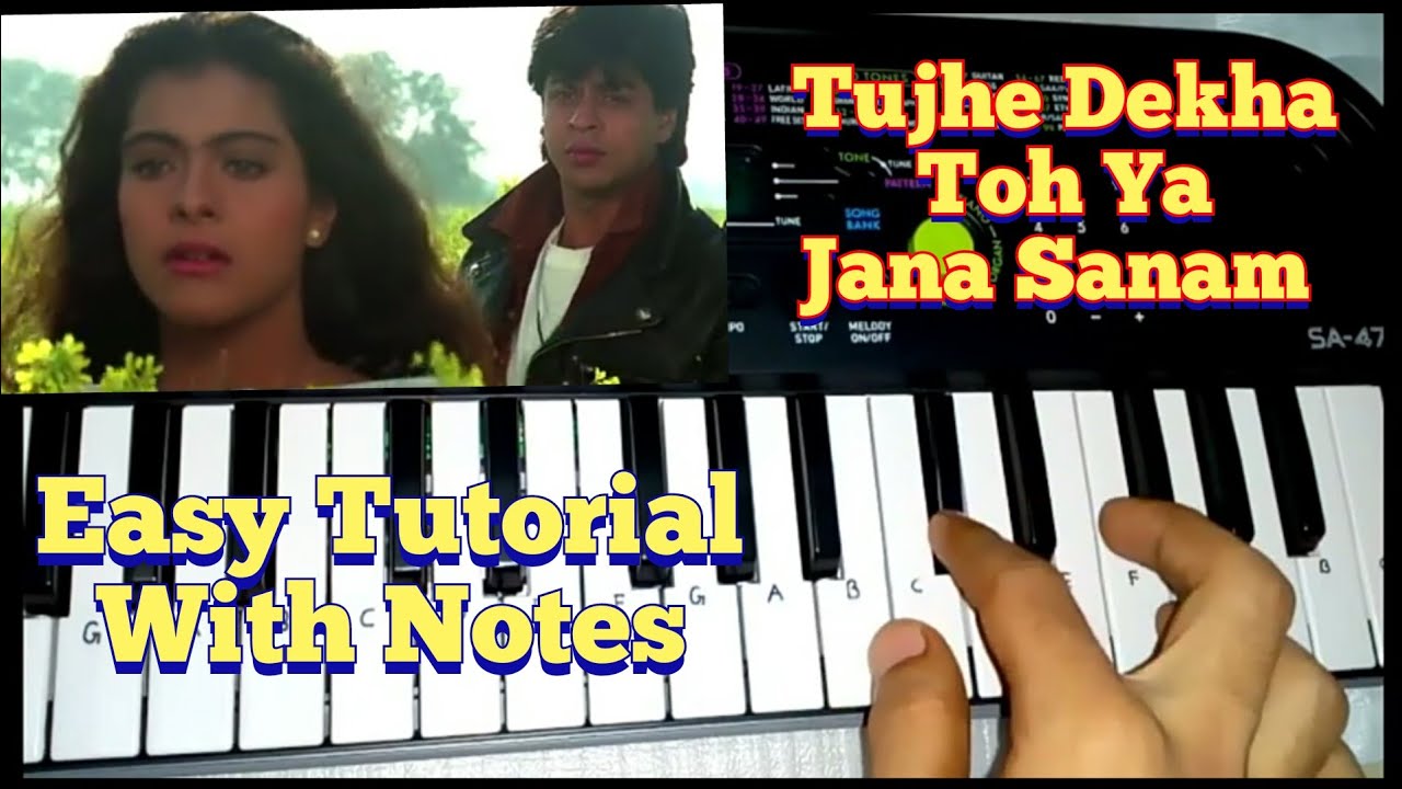 Tujhe Dekha To Yah Jana Sanam on Piano (Casio Sa 47) By Madan Mali