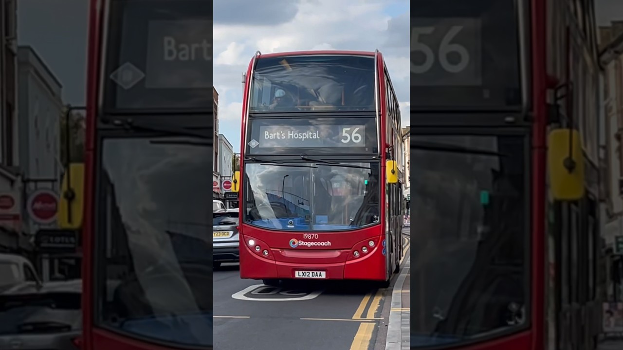 *RARE* Diesel Bus On Route 56 At Bakers Arm For St Bartholomews Hospital #2024 #londonbus #bus