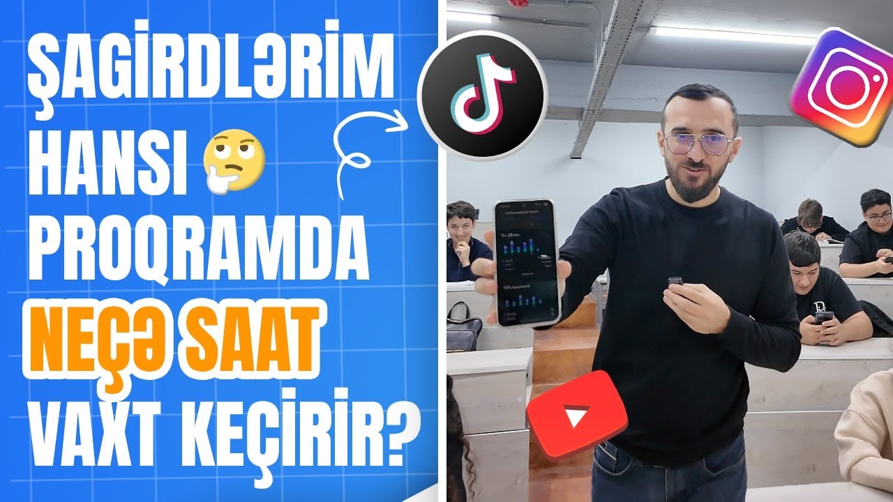 ✅❗️👉🏻ŞAGİRDLƏRİM HANSI PROQRAMDA NECƏ SAAT VAXT KEÇİRİR?