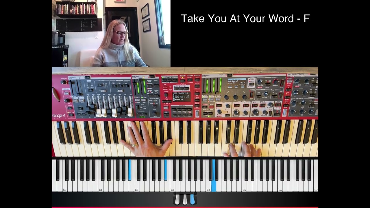 Take You At Your Word (F) Keys Tutorial
