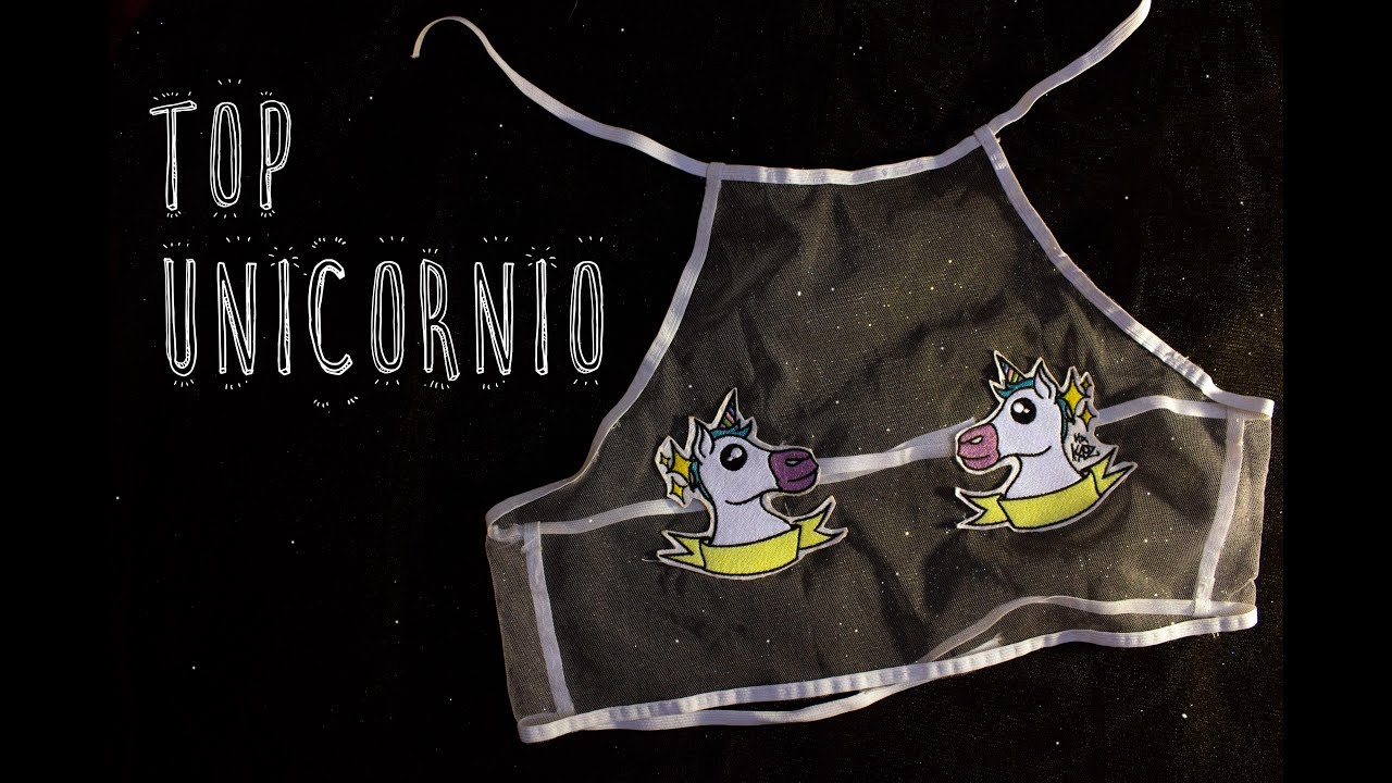 TOP UNICORNIO TUMBLR | SHEER BRA