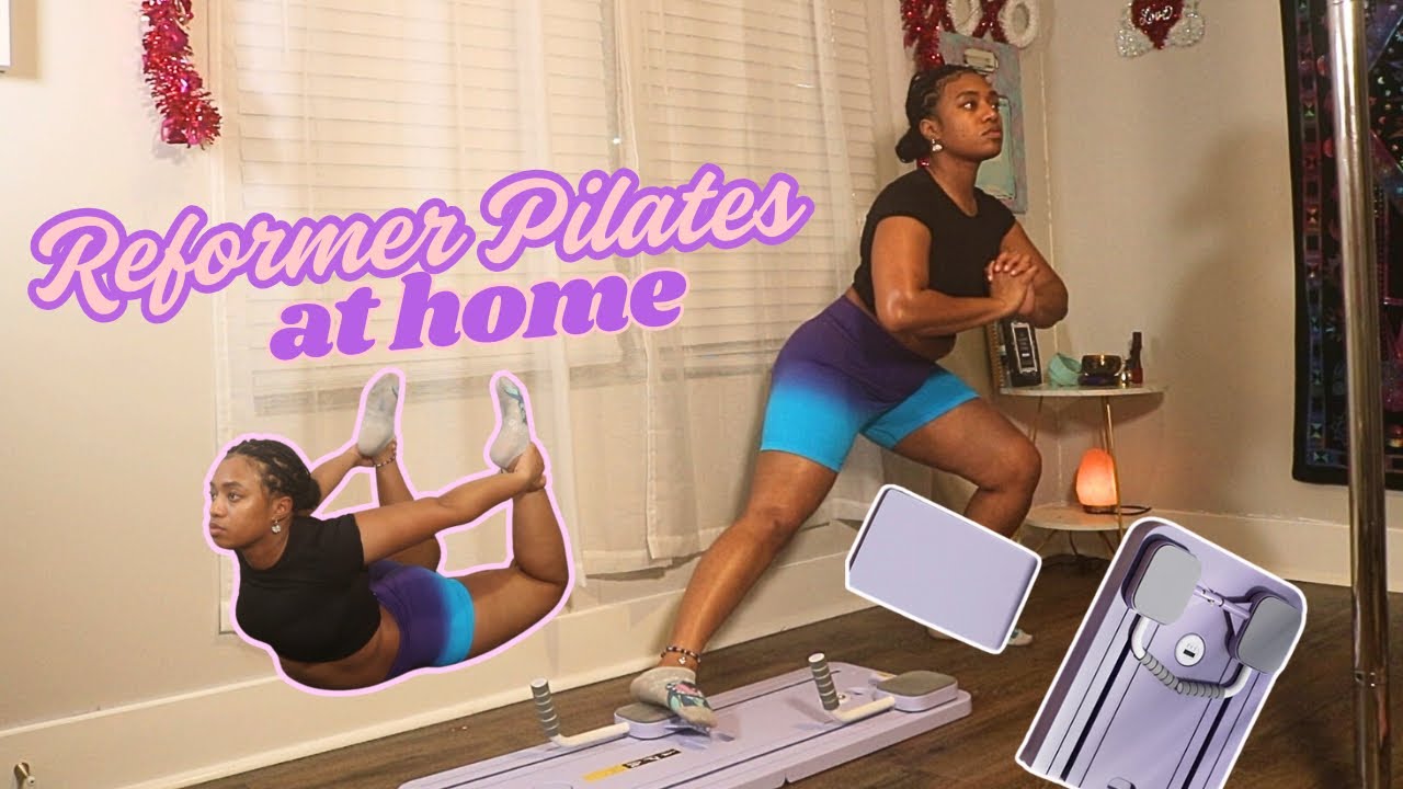 Reformer Pilates At Home? | PILATES BOARD Beginner Workout & Cool Down Stretch