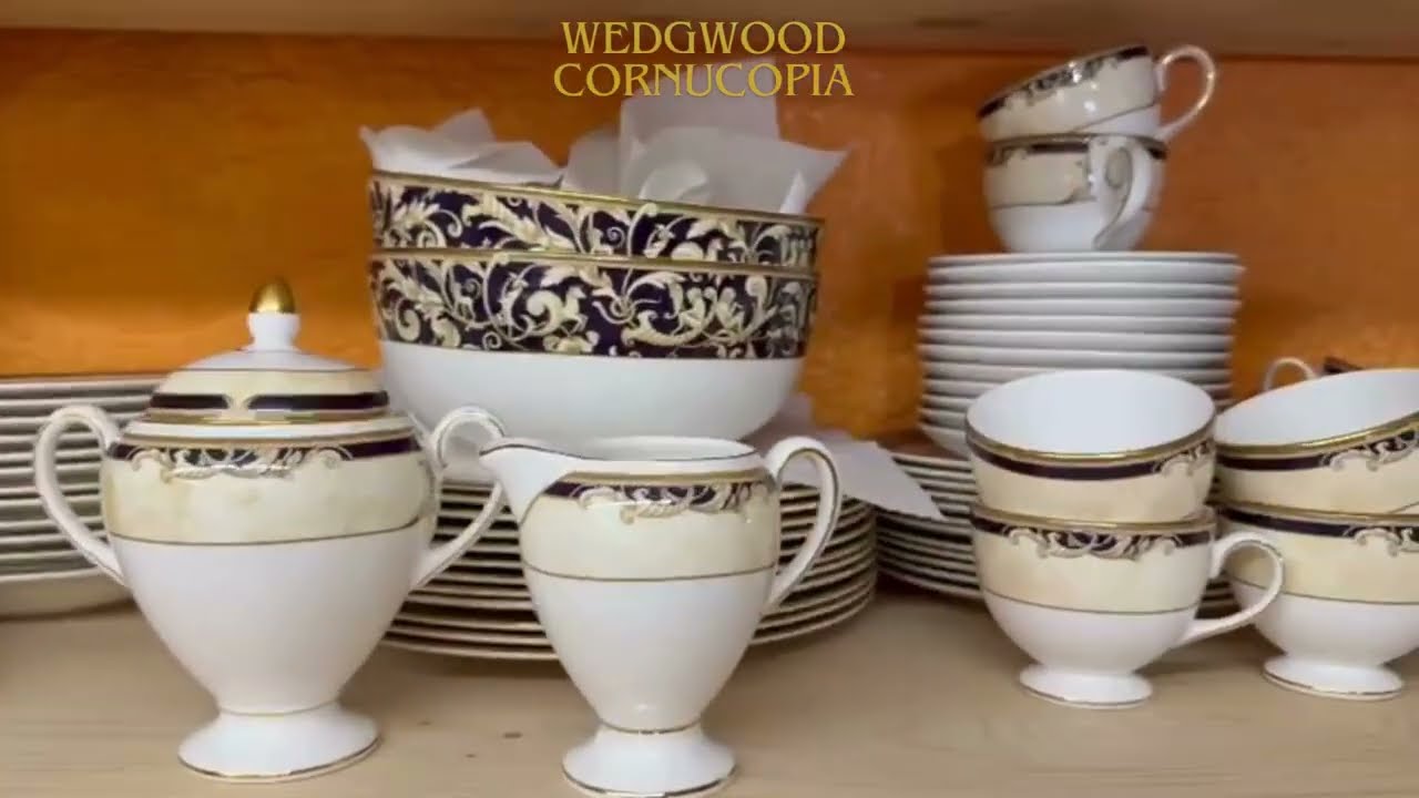 Wedgwood Cornucopia &ndash; Seltenes Geschirr im Detail 🫖✨