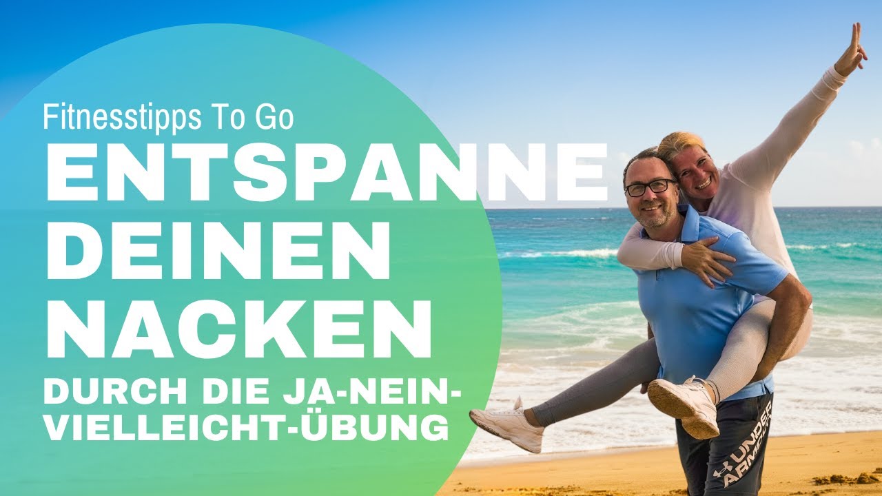 Nackenschmerzen? Diese Übung löst sofort Verspannungen! | Fitnesstipps To Go