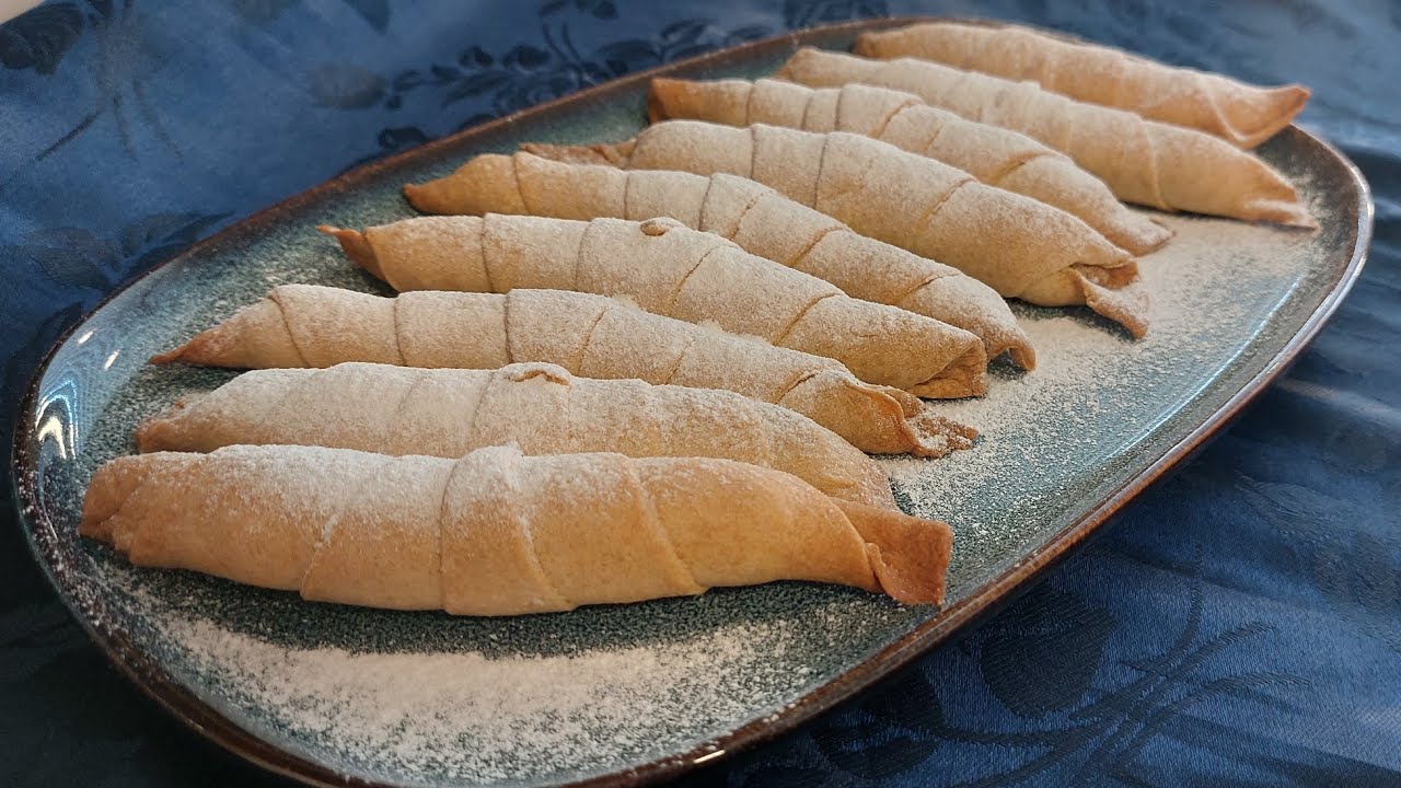 Трубочки с орешками-быстро, просто и вкусно!