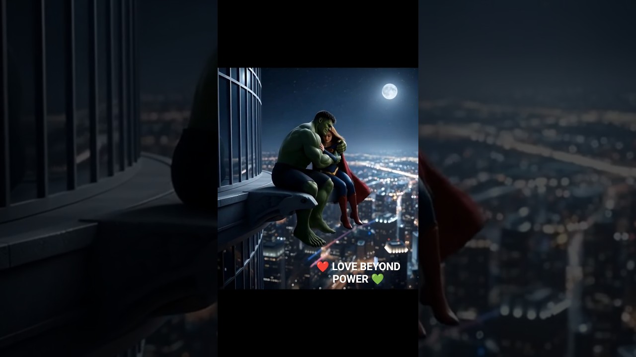Love Beyond Power 💚❤️ | Hulk x Superwoman