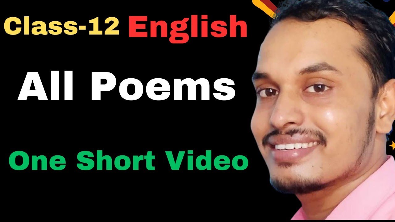 All Poems in One Short Video | Online Class by Shyam Sir