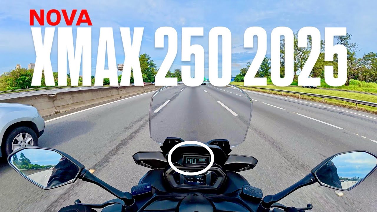 XMAX 250 2025 A REALIDADE DE QUEM COMPRA XMAX 250 - TOP SPEED, VALE A PENA? *TESTE RAIZ* | MOTOVLOG