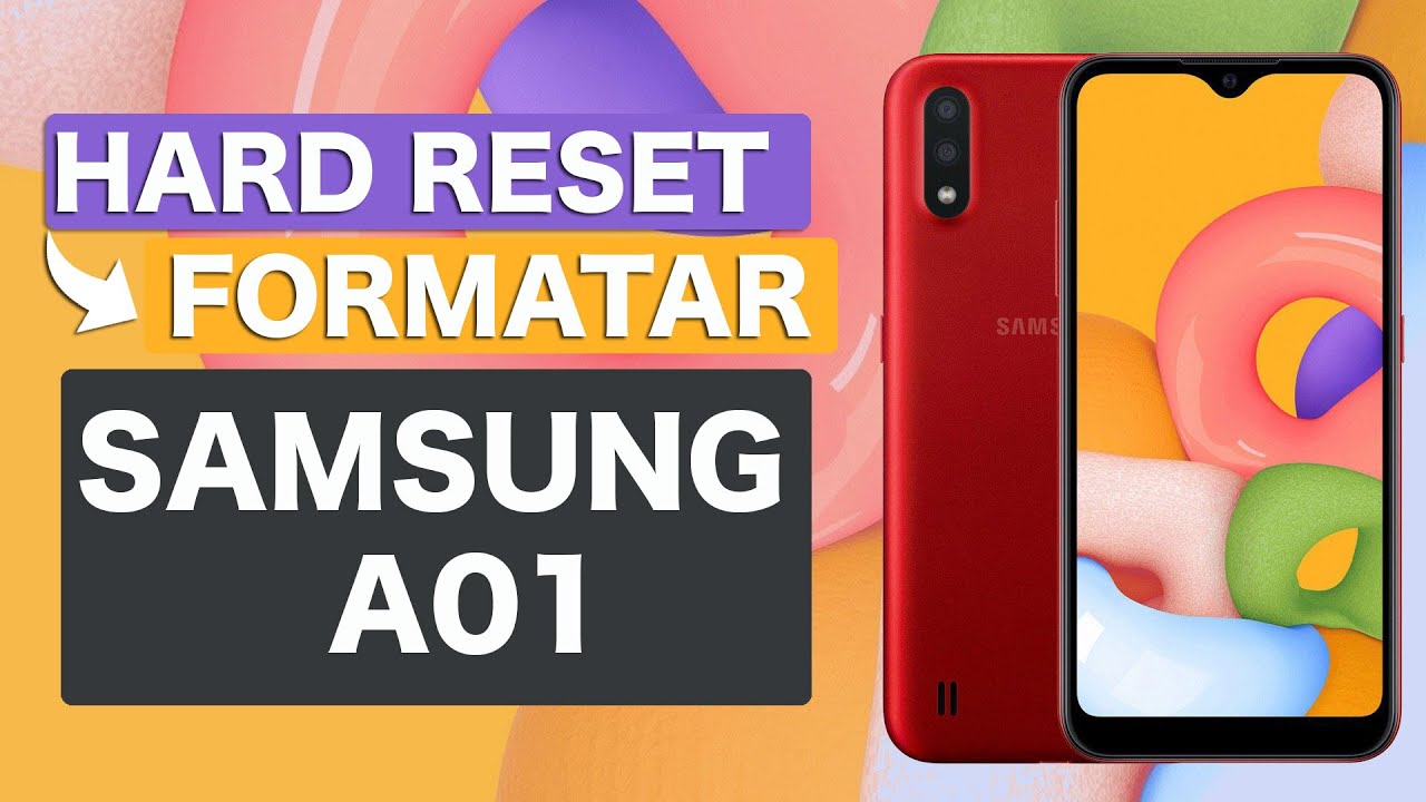 COMO FORMATAR (HARD RESET) SAMSUNG A01 PELOS BOTÕES PASSO A PASSO!