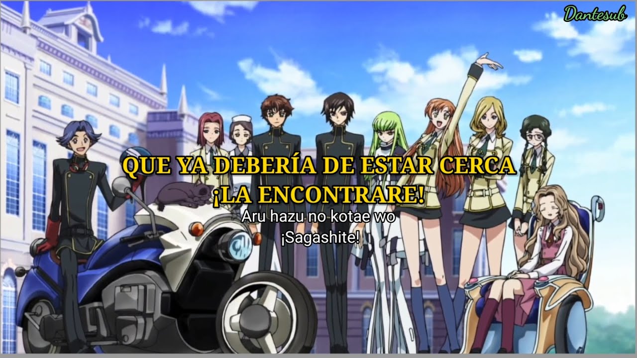 Code Geass-Opening 1 Sub Espa&ntilde;ol/Romanji
